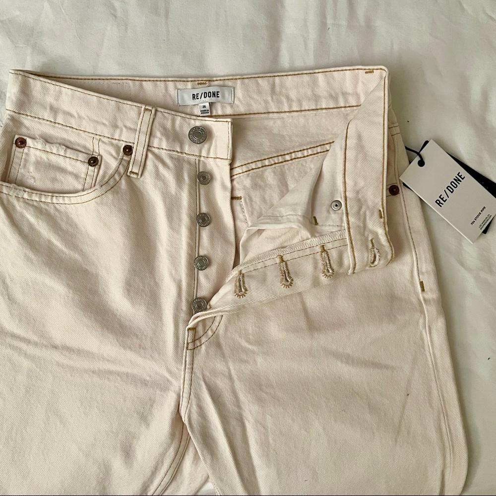 Re/Done 70s Stove Pipe Jeans